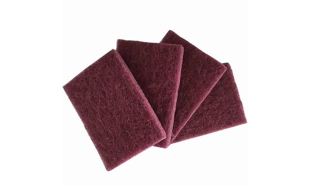Red Industrial Scouring Pad